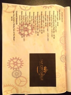 Menu photo 4 Tap City Grille Hyannis, MA