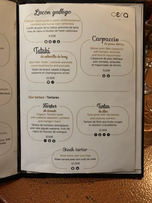 Menu photo 7 Cera 23 Barcelona, B Menu photo 7 Cera 23 Barcelona, B