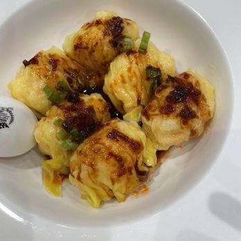 Chef Tony Dim Sum - Shrimp wonton with house spicy sauce - Dim Sum Near Me - Arcadia, California