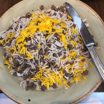 Rumi's Kitchen - Lentil rice without raisins - Persian/Iranian Near Me - Atlanta, Georgia