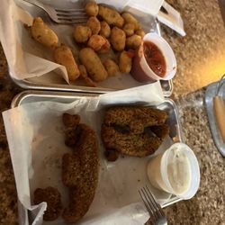 Rustic Saloon - Great apps and the portobello mushrooms had wonderful meatiness and flavor
