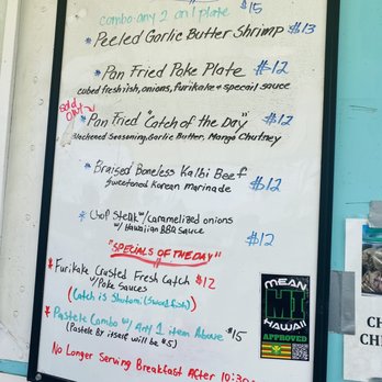 Da Bald Guy - Menu - Food Trucks Near Me - Kahuku, Hawaii