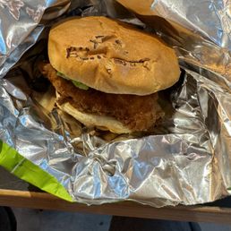 Fried chicken sandwich