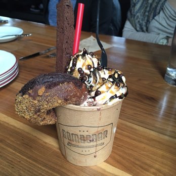Bar Siena - S'more hot chocolate - would have been even better without the baked goods! - Italian Near Me - Chicago, Illinois