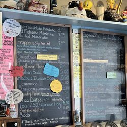 C.C Espresso and Ice Creamery - Drink menu