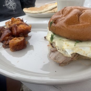 The Cooked Goose - Porcetta and egg sandwich - Breakfast & Brunch Near Me - Westerly, Rhode Island The Cooked Goose - Porcetta and egg sandwich - Breakfast & Brunch Near Me - Westerly, Rhode Island