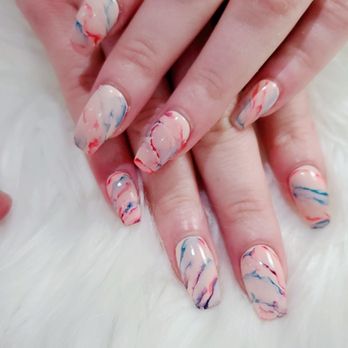 Diamond Nail Lounge - Marble Nails - Nail Salons Near Me - Sterling, Virginia