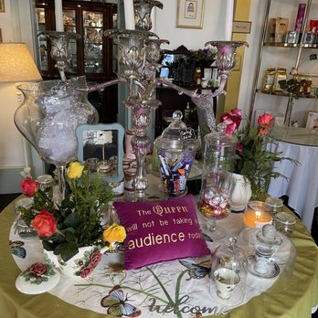 The Ginger Room - The cluttered center table - Tea Rooms Near Me - Alpharetta, Georgia The Ginger Room - The cluttered center table - Tea Rooms Near Me - Alpharetta, Georgia
