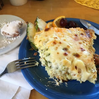 Doodles - Caprese strata and last bite of beignet! - Breakfast & Brunch Near Me - Lexington, Kentucky