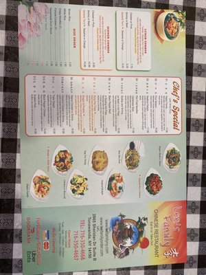 Menu photo 7 Lee‘s Family Tonawanda, NY