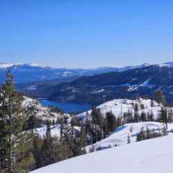 Pacific Crest Trail - View of Donner Lake