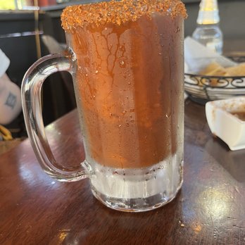 Las Margaritas Restaurant & Bar - Michelada with modelo - Mexican Near Me - Ridgewood, New York