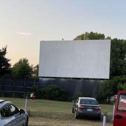Big Sky - Big screen for the movie.