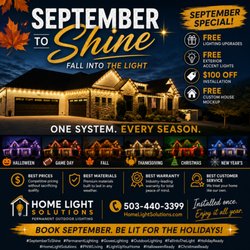 Home Light Solutions - September is here!