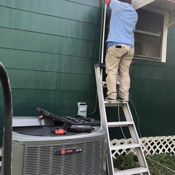 Abel’s HVAC - The boss showing how it's done! - Heating & Air Conditioning/HVAC Near Me