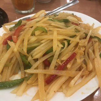 Big Skyy Bistro - Stir fried shredded potato with vinegar number 77 - Barbeque Near Me - Riverside, California