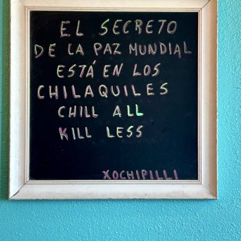 Xochipilli Taco Bar - With this philosophy, they earned their 7 stars from me! - New Mexican Cuisine Near Me - Van Nuys, California Xochipilli Taco Bar - With this philosophy, they earned their 7 stars from me! - New Mexican Cuisine Near Me - Van Nuys, California