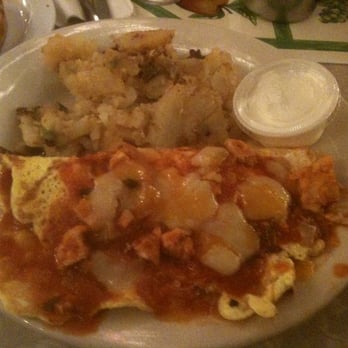 Tom's - Spicy Chicken and Cheese Omlette. - Diners Near Me - Brooklyn, New York Tom's - Spicy Chicken and Cheese Omlette. - Diners Near Me - Brooklyn, New York
