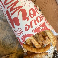 Bubba Flame Broiled Burger - Fries!