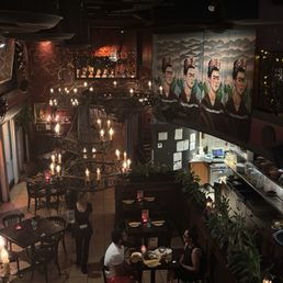 View from the upstairs dining area. View from the upstairs dining area.