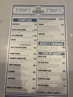 Menu photo 1 Crawdads on the River Sacramento, CA