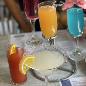 The Brunchery - Mimosa flight, lemon drop, blood orange screwdriver - Breakfast & Brunch Near Me - Chicago, Illinois