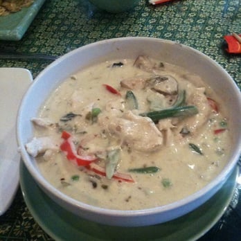 Thai Thani - Green curry w chicken (3/5) - Thai Near Me - Orlando, Florida Thai Thani - Green curry w chicken (3/5) - Thai Near Me - Orlando, Florida