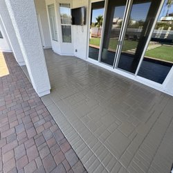 Chuck's Painting - Patio