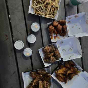 Buffalo Wild Wings - French Fries, Carrots & Celery, Traditional Wings Boneless Wings, Lemon Pepper, Asian Zing, Bleu Cheese, Ranch - Chicken Wings Near Me - Dublin, California Buffalo Wild Wings - French Fries, Carrots & Celery, Traditional Wings Boneless Wings, Lemon Pepper, Asian Zing, Bleu Cheese, Ranch - Chicken Wings Near Me - Dublin, California