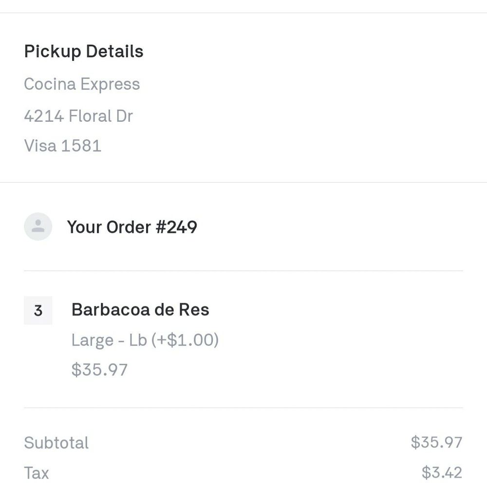Cocina Express - Order details - Mexican Near Me - Hazard, California Cocina Express - Order details - Mexican Near Me - Hazard, California