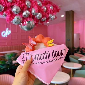 Mochi Dough - Strawberry Garden - Donuts Near Me - Fort Myers, Florida Mochi Dough - Strawberry Garden - Donuts Near Me - Fort Myers, Florida