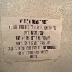 Limberlost Brewing Company - Remember you are in a small town be kind
