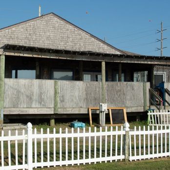 Neptunes Kitchen And Dive Bar - Backside of restaurant. - Seafood Near Me - Rodanthe, North Carolina