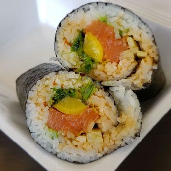 Kisoro - Salmon Burrito - Sushi Bars Near Me - Worcester, Massachusetts