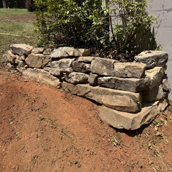 Wiley’s Wildscapes - Boulder retaining wall - Landscaping Near Me Wiley’s Wildscapes - Boulder retaining wall - Landscaping Near Me