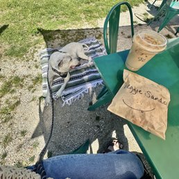 Dog friendly outdoor seating Dog friendly outdoor seating