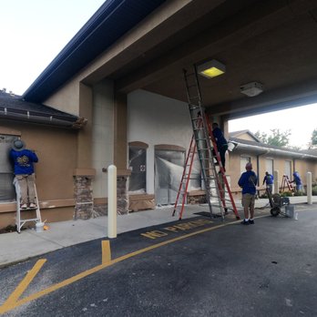 Sierra Development & Construction - Commercial exterior painting of daycare. Oviedo, Fl - Pressure Washers Near Me - Orlando, Florida