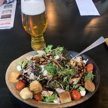 The Ouachitas - Caprese salad- so good - Coffee Roasteries Near Me - Mena, Arkansas
