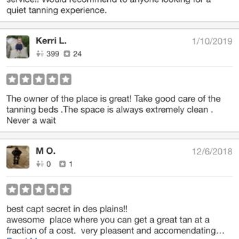Island Tan - Why yelp remove Island Tan reviews ?? After then ask for $$$ do advertising !!!!!! Don't used Yelp !!! - Tanning Near Me - Des Plaines, Illinois
