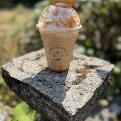 Black Diamond Coffee - Pumpkin Spice Chai w/ Donut Topper