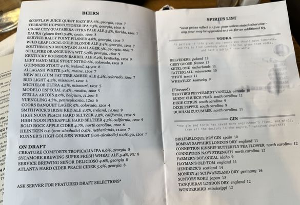 Menu photo 8 The Public Kitchen & Bar Savannah, GA