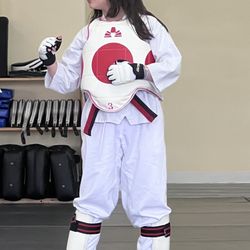 JungDo Taekwondo Academy - Working on my black belt