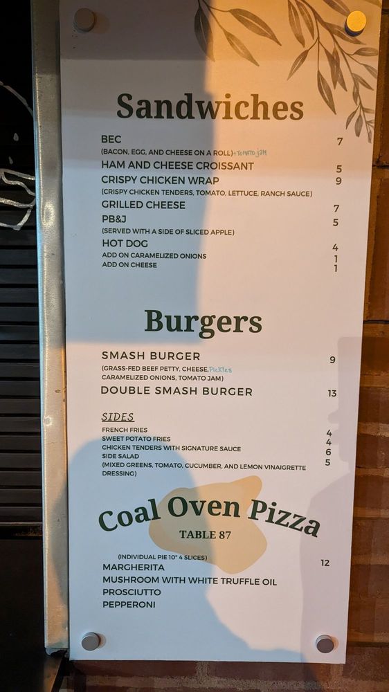 Lark Menu LARK BY THE PARK - Updated July 2026 - 1311 Caton Ave, Brooklyn, New ...