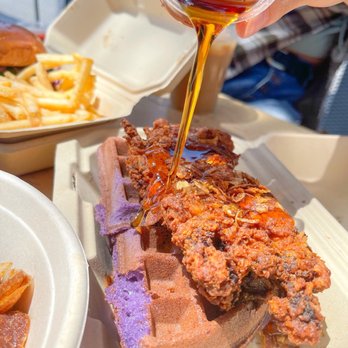 Laveta - Chicken and Waffle (IG @boba._.addict) - Coffee & Tea Near Me - Los Angeles, California Laveta - Chicken and Waffle (IG @boba._.addict) - Coffee & Tea Near Me - Los Angeles, California