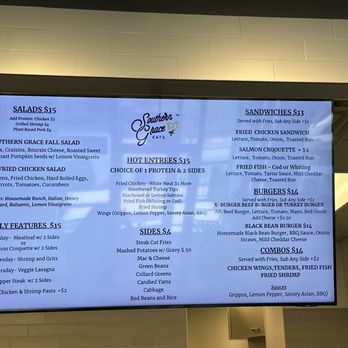 Southern Grace Eats - Menu - Southern Near Me - Cincinnati, Ohio Southern Grace Eats - Menu - Southern Near Me - Cincinnati, Ohio