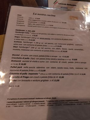 Menu photo 2 Locanda Bellavista Arcisate, VA