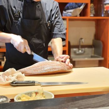 Chicago Ramen - Literally breaking down fresh fish to immediately be served. - Ramen Near Me - St. Charles, Illinois