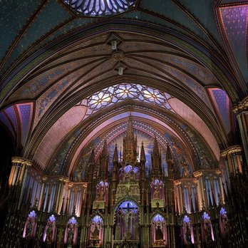 Basilique Notre-Dame de Montréal - Churches Near Me - Montreal, Quebec Basilique Notre-Dame de Montréal - Churches Near Me - Montreal, Quebec