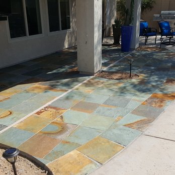 KNC Contracting - New slate patio installation - General Contractors Near Me KNC Contracting - New slate patio installation - General Contractors Near Me