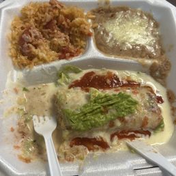 Chicken chimichanga
